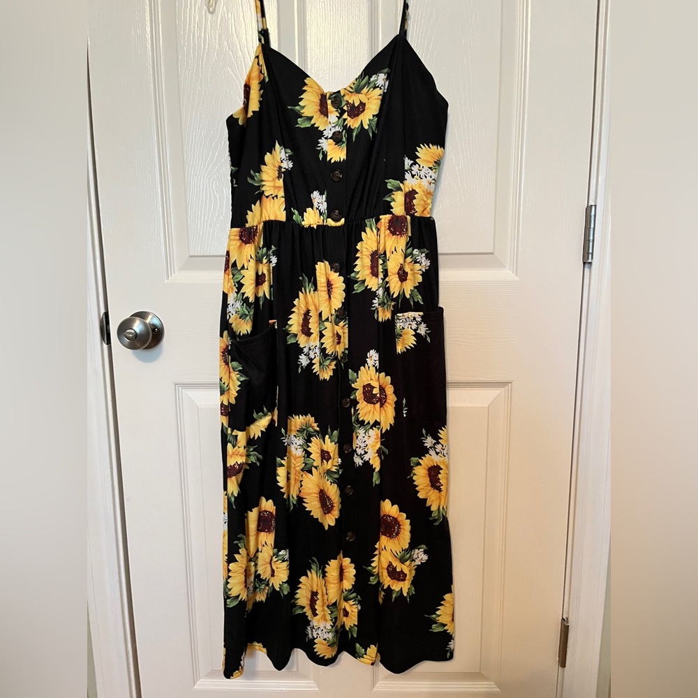 Sunflower Midi dress